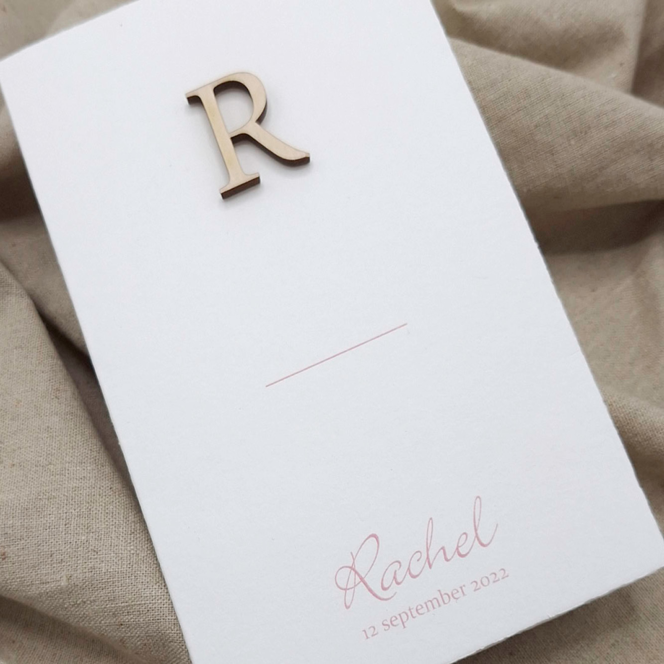 Houten letter