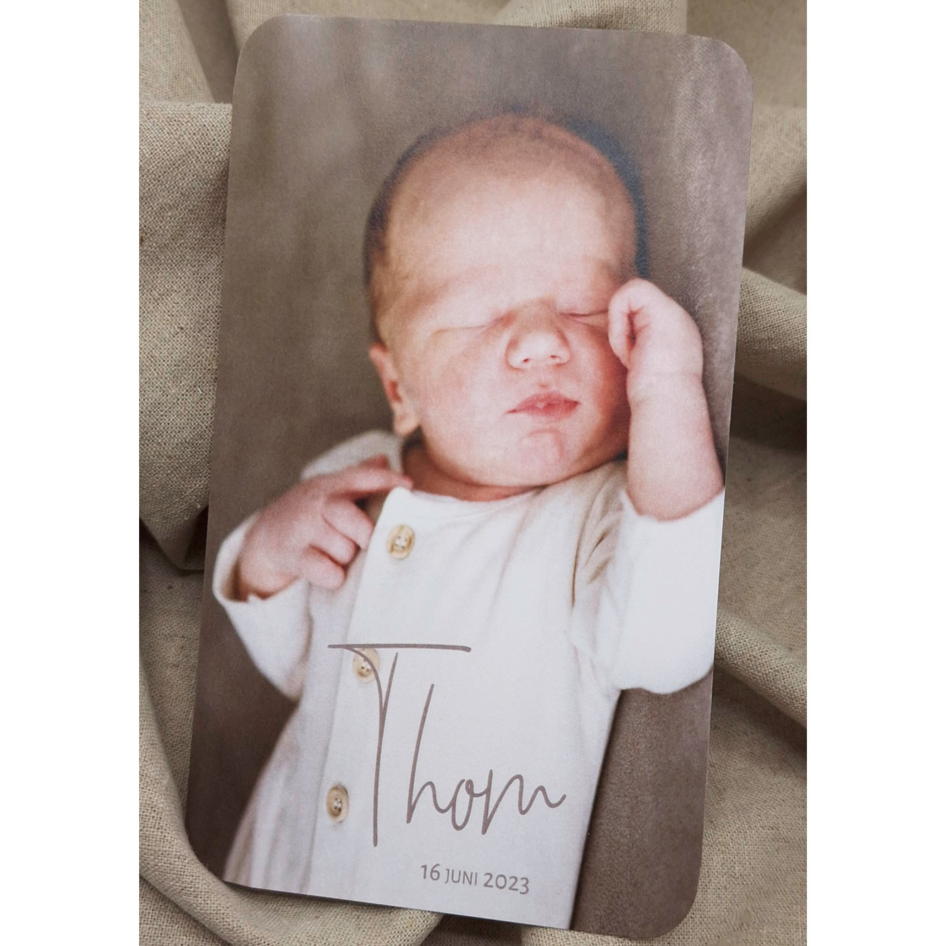 Fotokaartje met ronde hoekjes
