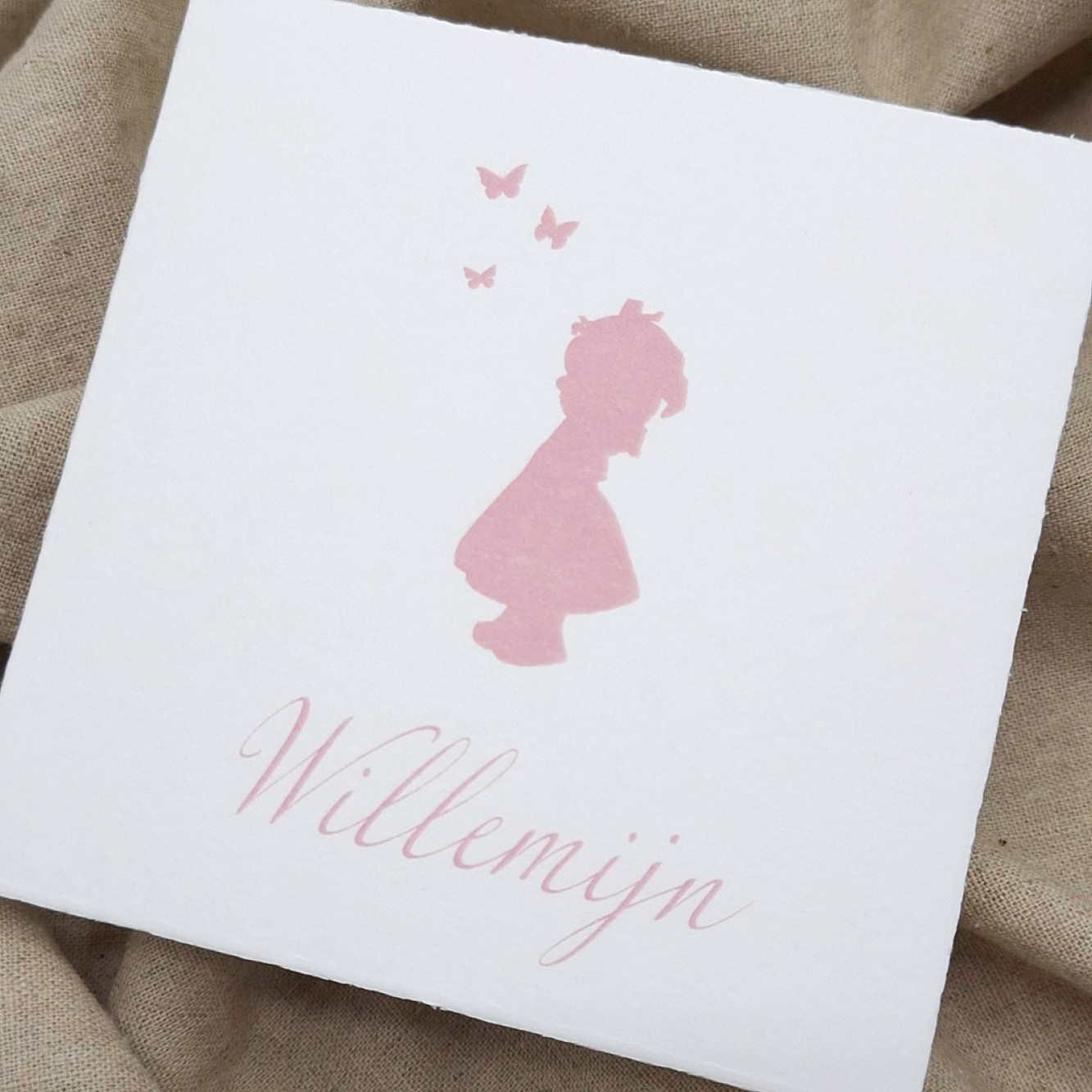 Silhouette meisje
